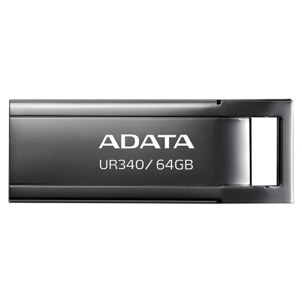 Memoria Flash Adata Ur340 64Gb Usb 3.2 Negro (Aroy-Ur340-64Gbk)