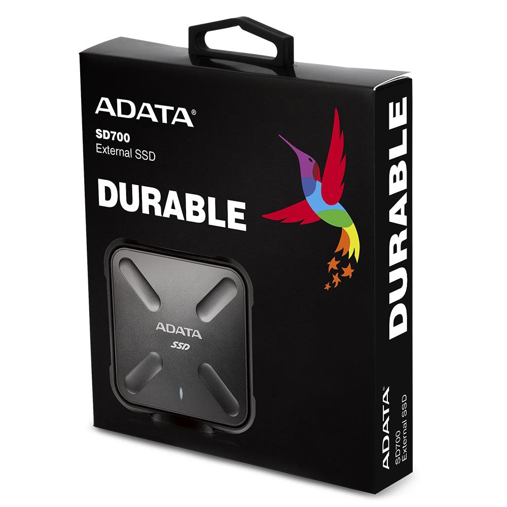 Unidad De Estado Solido Externo Adata Sd700 1Tb 1000 Gb Usb 3.0 440 Mb/S Negro