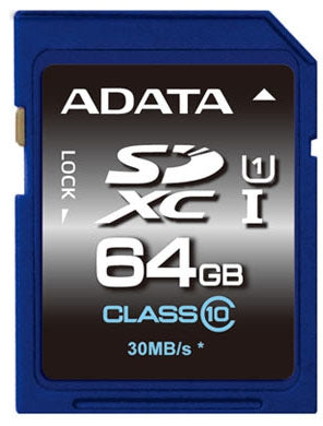 Memoria Sd (Sdxc) 64Gb Adata Premier V10 Clase (V10) Velocidad Hasta 100Mb/25Mb Por Seg. Asdx64Guicl10-R