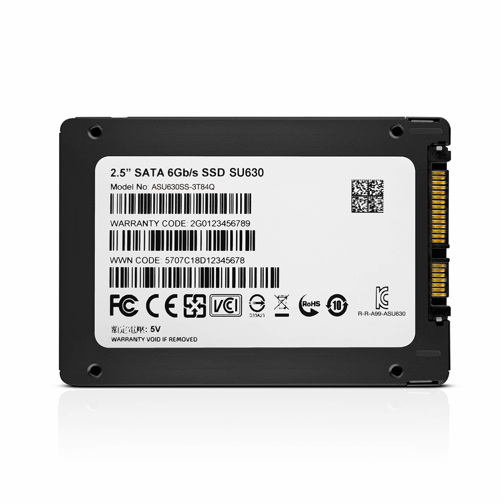 Unidad Ssd Adata Su630 3.84T Sata Iii 2.5" (Asu630Ss-3T84Q-R)