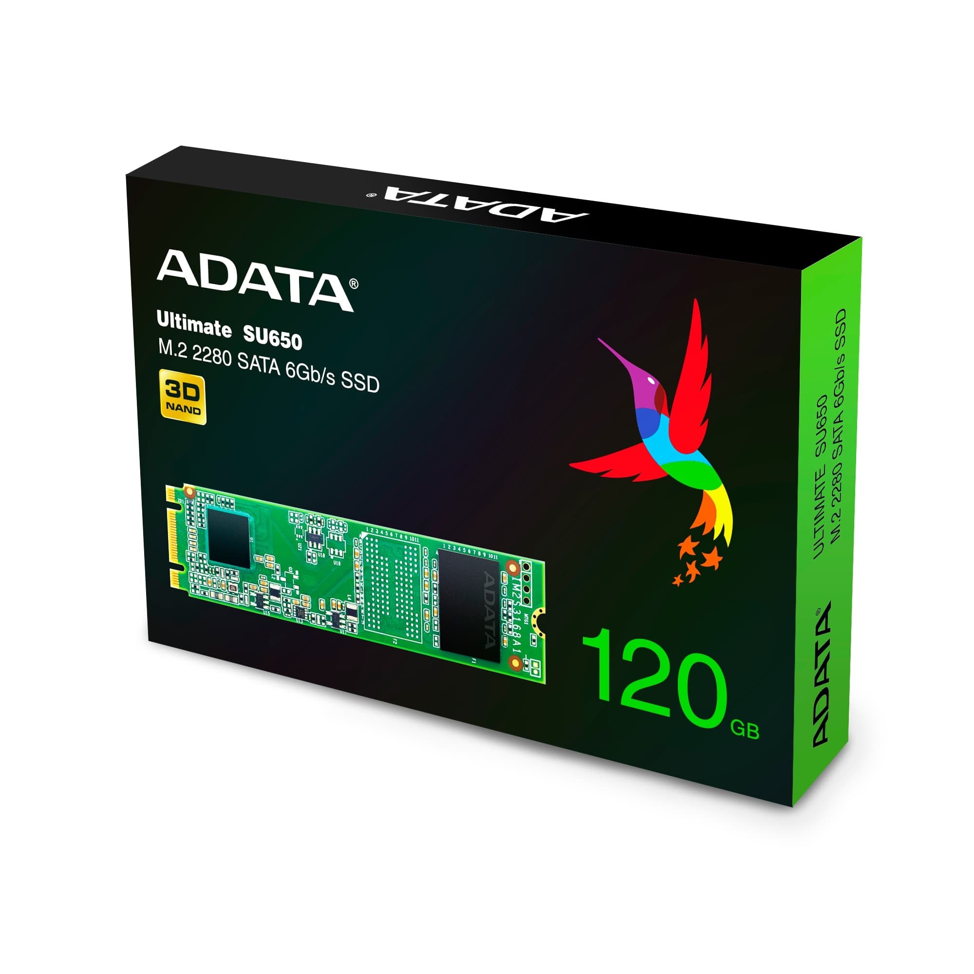 Unidad De Estado Solido Adata Asu650Ns38-120Gt-C Gb Sata