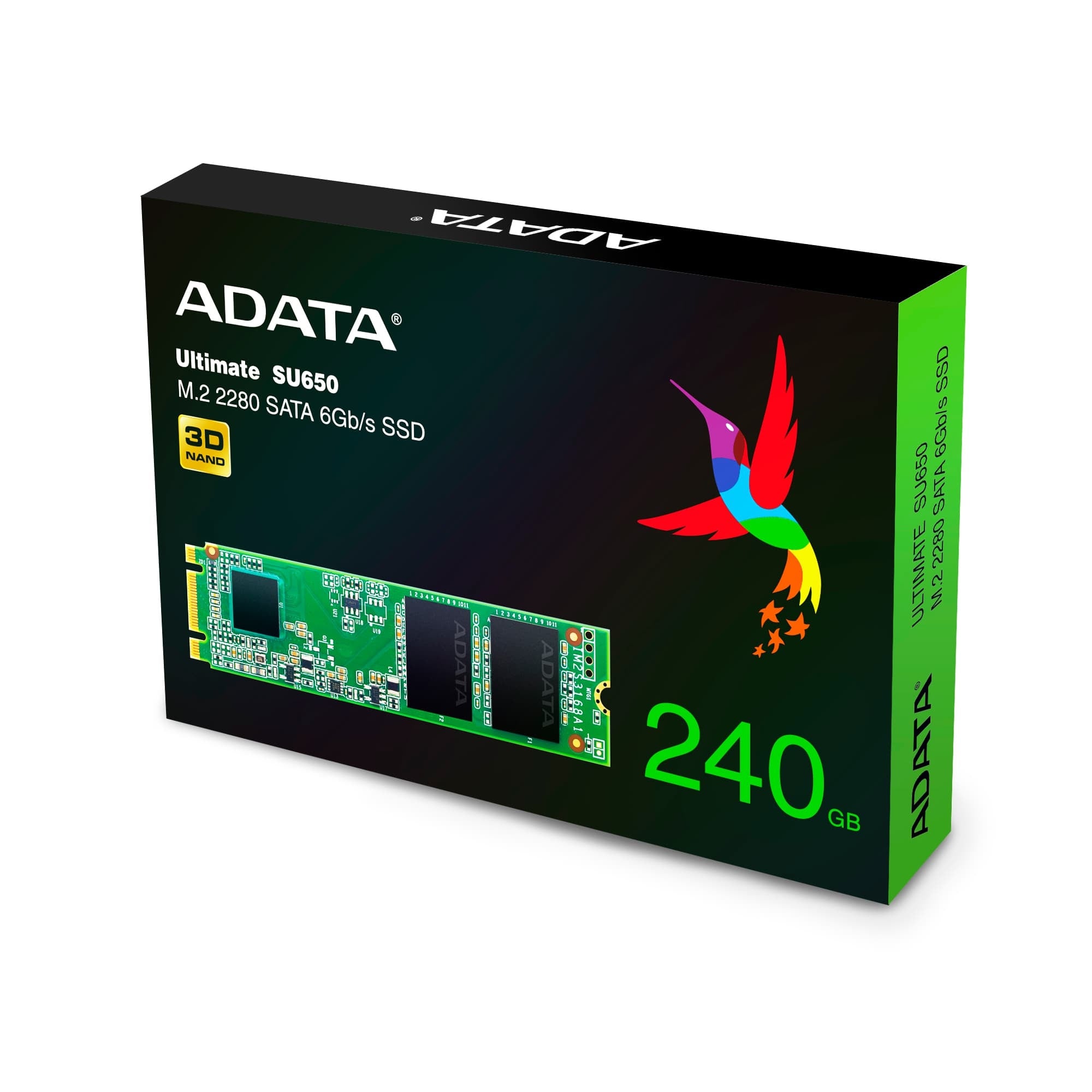 Unidad De Estado Solido Adata Su650 240 Gb M.2 Sata