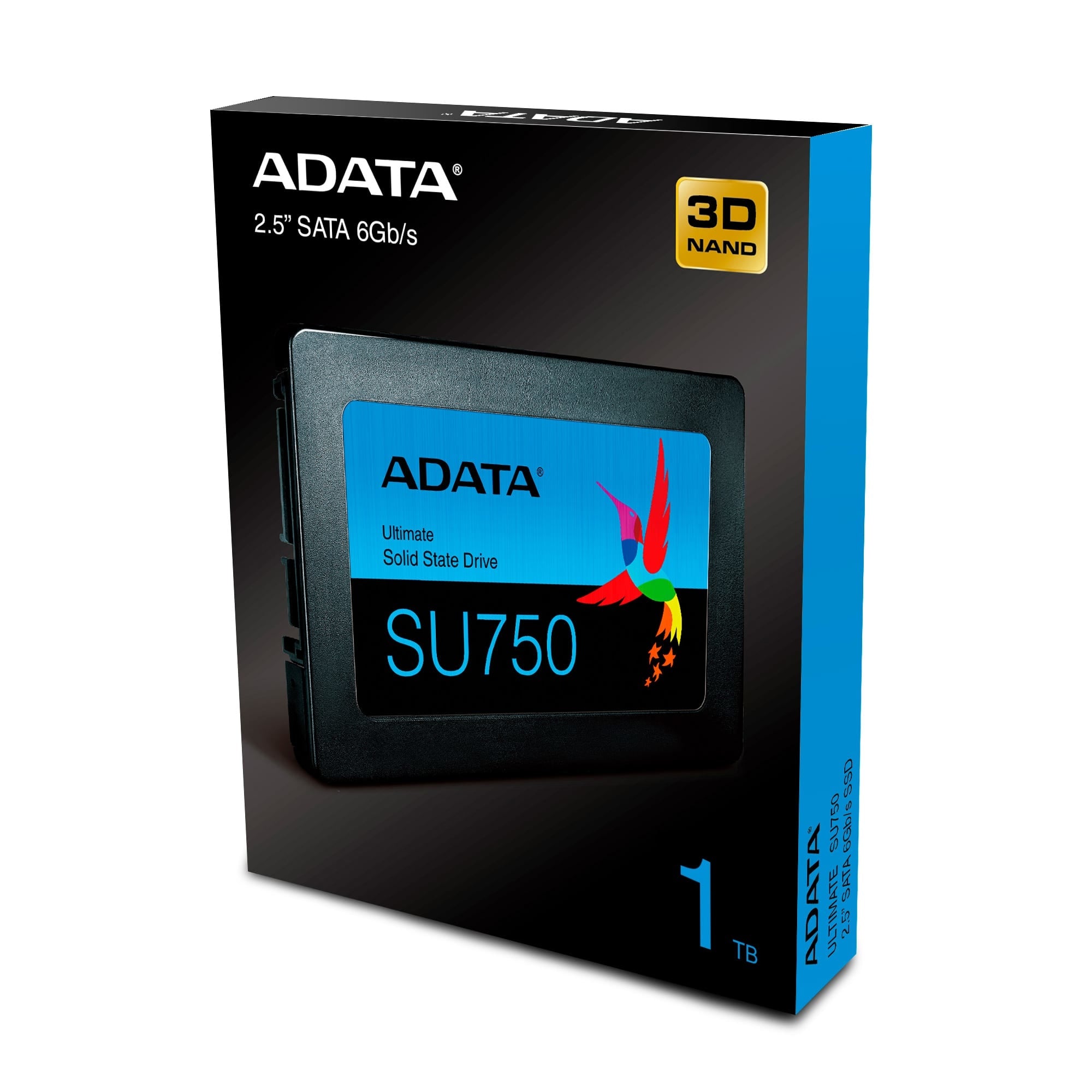 Unidad De Estado Sólido Adata Su750 1Tb Sataiii 2.5 Pulgadas. N.P. Asu750Ss-1Tt-C