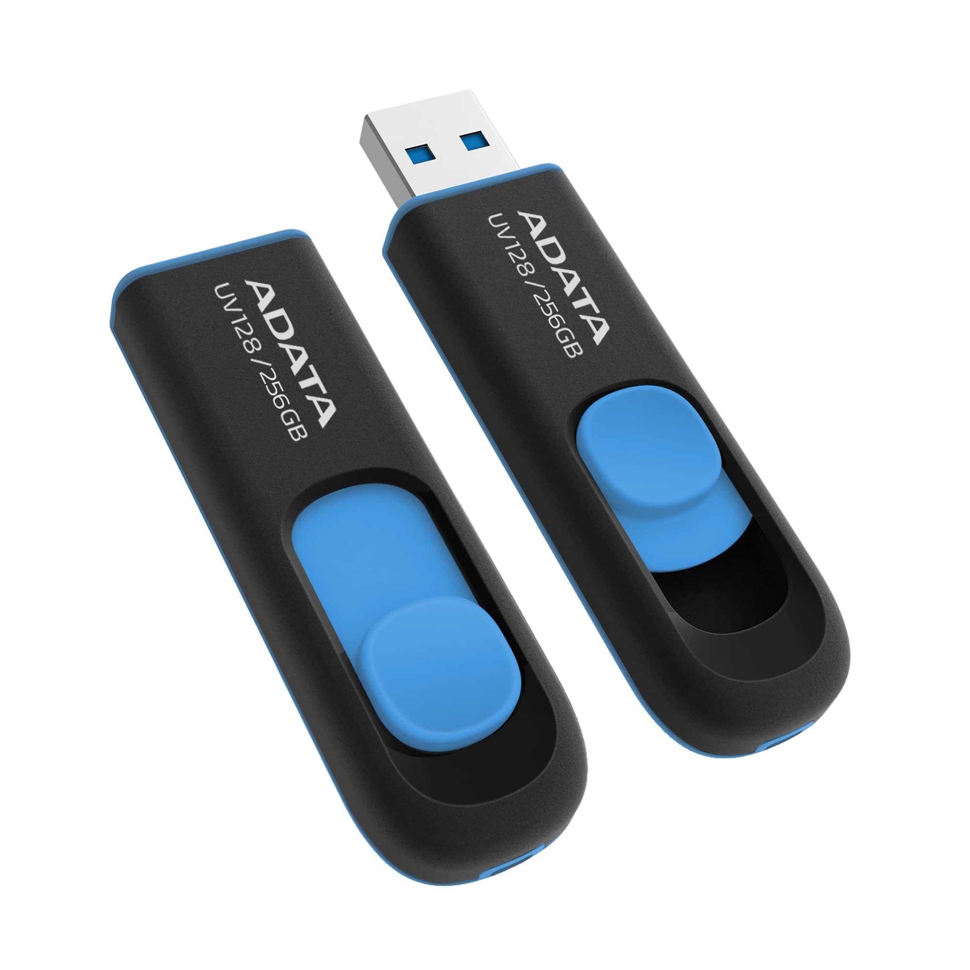 Memoria Usb Adata Auv128-256G-Rbe Negro / Azul Gb 3.2 Gen1