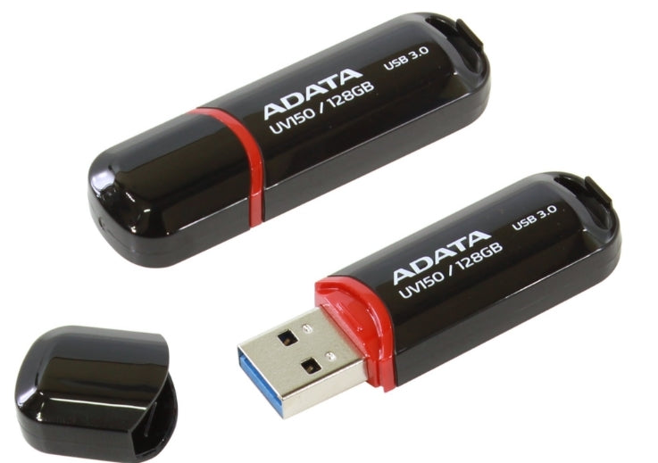 Memoria Usb Adata Uv150 Auv150-128G-Rbk Negro Gb 3.2 Retro Compatible 3.1 3.0 Y 2.0.