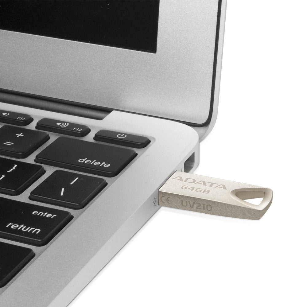 Memoria Usb Adata Uv210 Plata 64 Gb 2.0