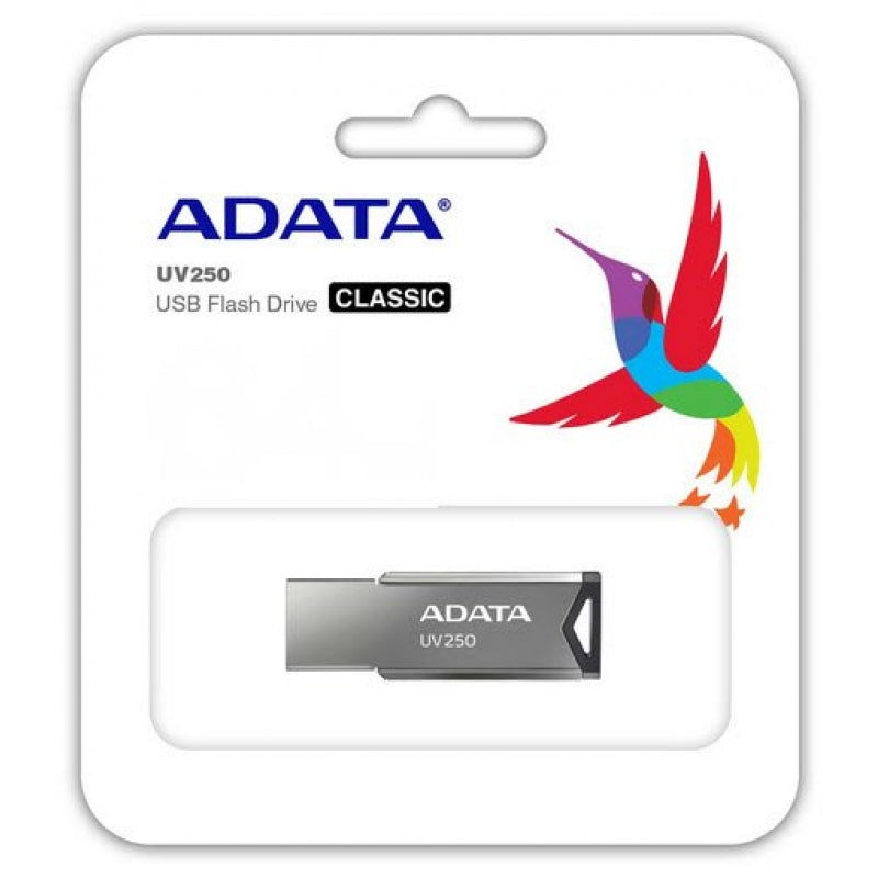 Memoria Usb 2.0 Adata Uv250 Auv250-16G-Rbk Plata Gb Tipo