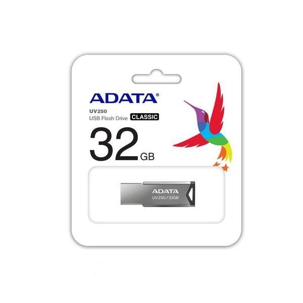 Memoria Usb 2.0 Adata Uv250 Plata 32 Gb Tipo