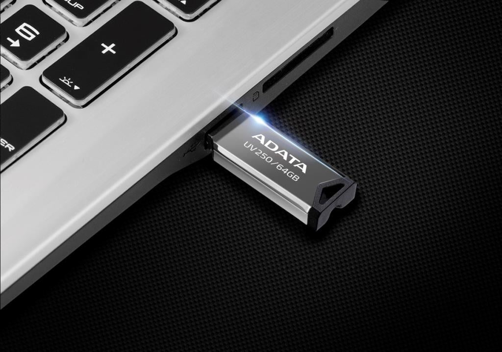 Memoria Usb 2.0 Adata Uv250 Plata 32 Gb Tipo