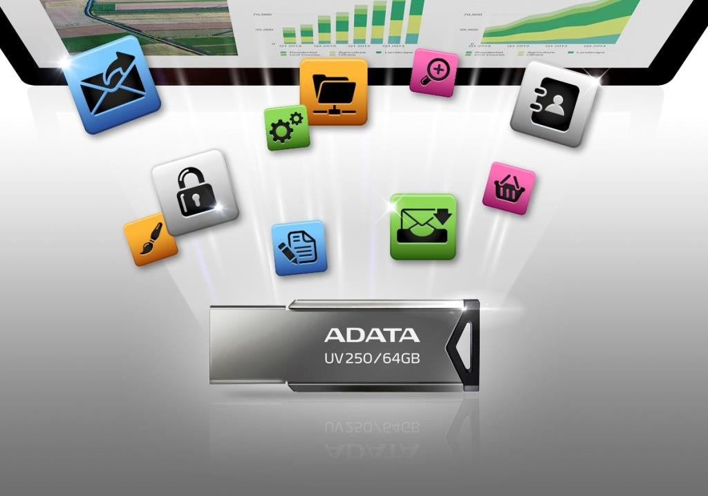 Memoria Usb 2.0 Adata Uv250 Plata 32 Gb Tipo