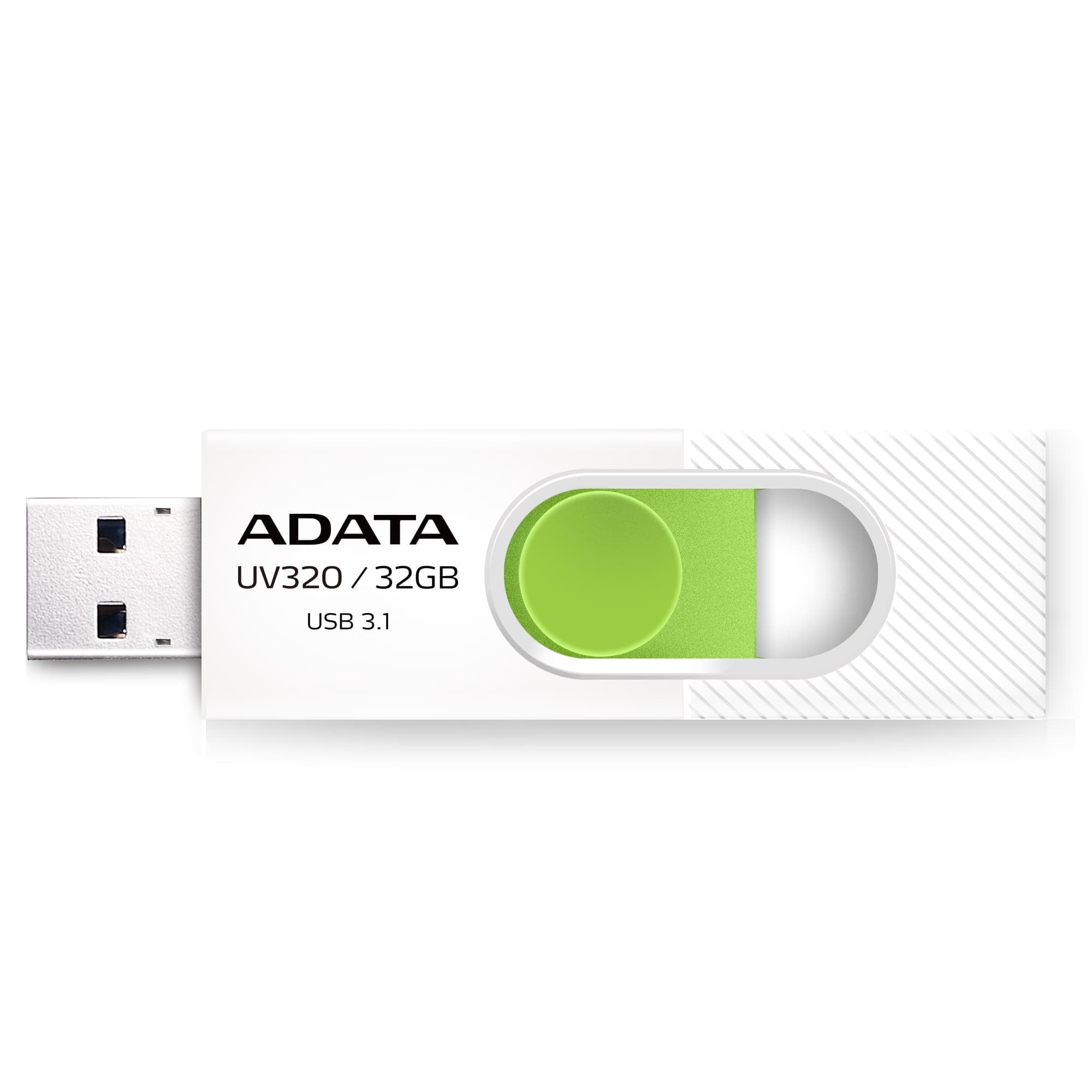 Memoria Usb Adata Auv320-32G-Rwhgn Blanco/Verde Gb 3.2