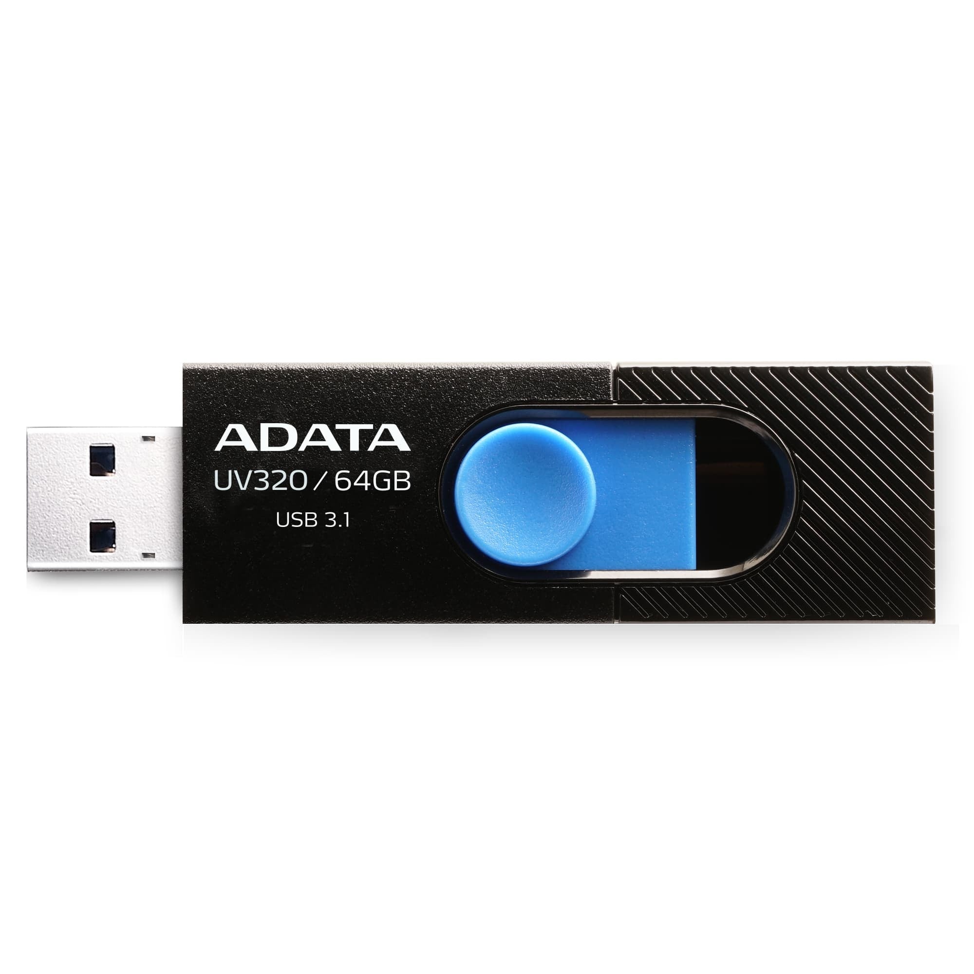 Memoria Usb Adata Uv320 Azul / Negro 64 Gb Tipo