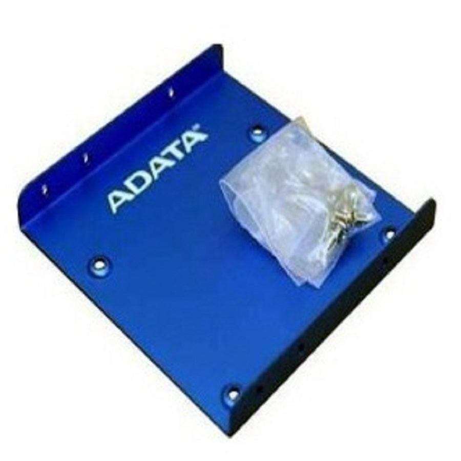 Bracket Adata Para Discos Duros/Ssd Adaptador De 2.5 A 3.5 Pulgadas De Aluminio Azul