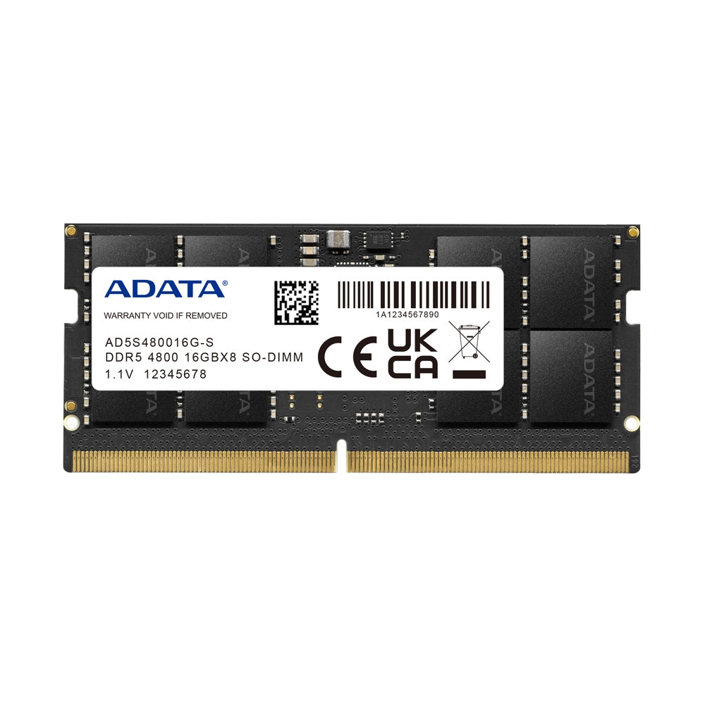 Memoria Ram Adata Ad5S480016G-S Ddr5 16Gb Sodimm 4800Mhz. Np.