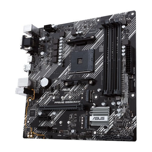 Motherboard Asus B550M-K Prime Zócalo Amd Am4 Para Procesadores De Escritorio Ryzen