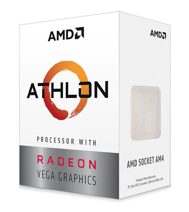 Procesador Amd Athlon 3000 Radeon Vega 3000G 2 Núcleos Socket Am4 Con Gráficos 3.