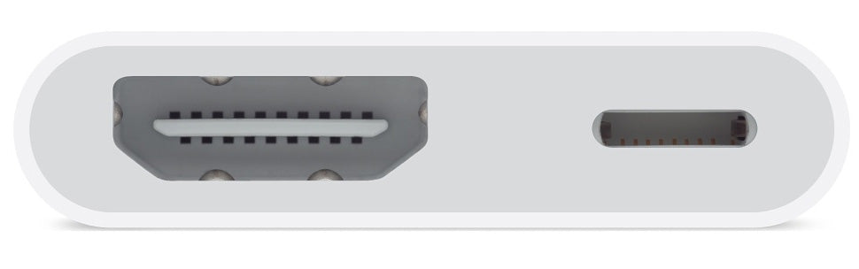 Adaptador Apple Lightning a AV Digital - Blanco