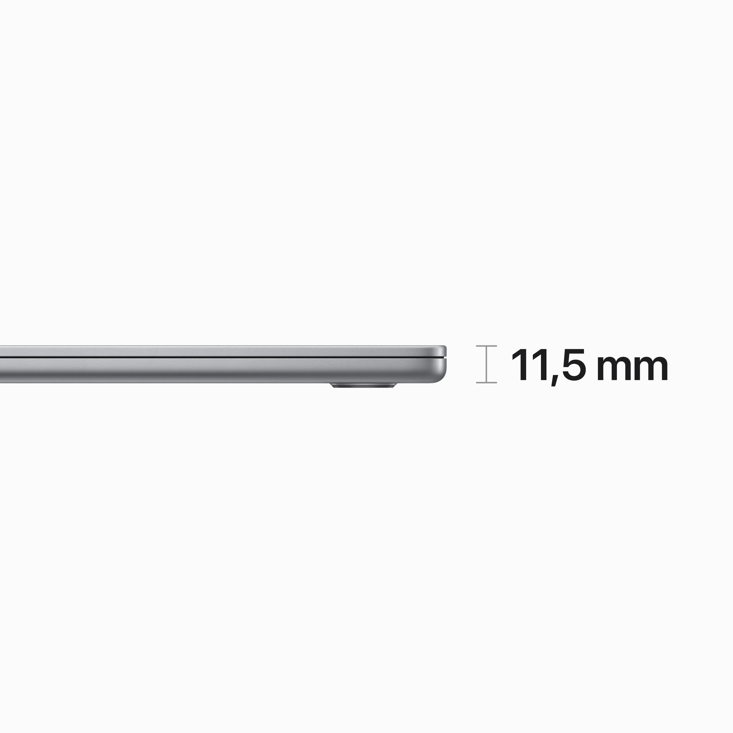 Macbook Apple Mqkq3E/A Air 15 Pulgadas Chip M2 8N Cpu 10N Gpu 512Gb Ssd 8Gb Ram Gris Espacial