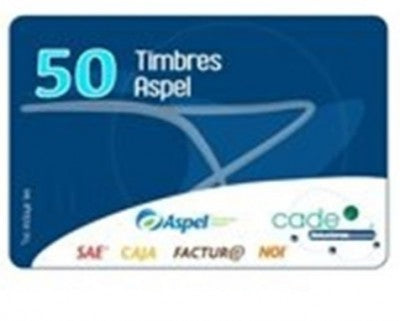Timbres Fiscales Aspel Facte/50 Electrónicos Paquete De (Electrónico)