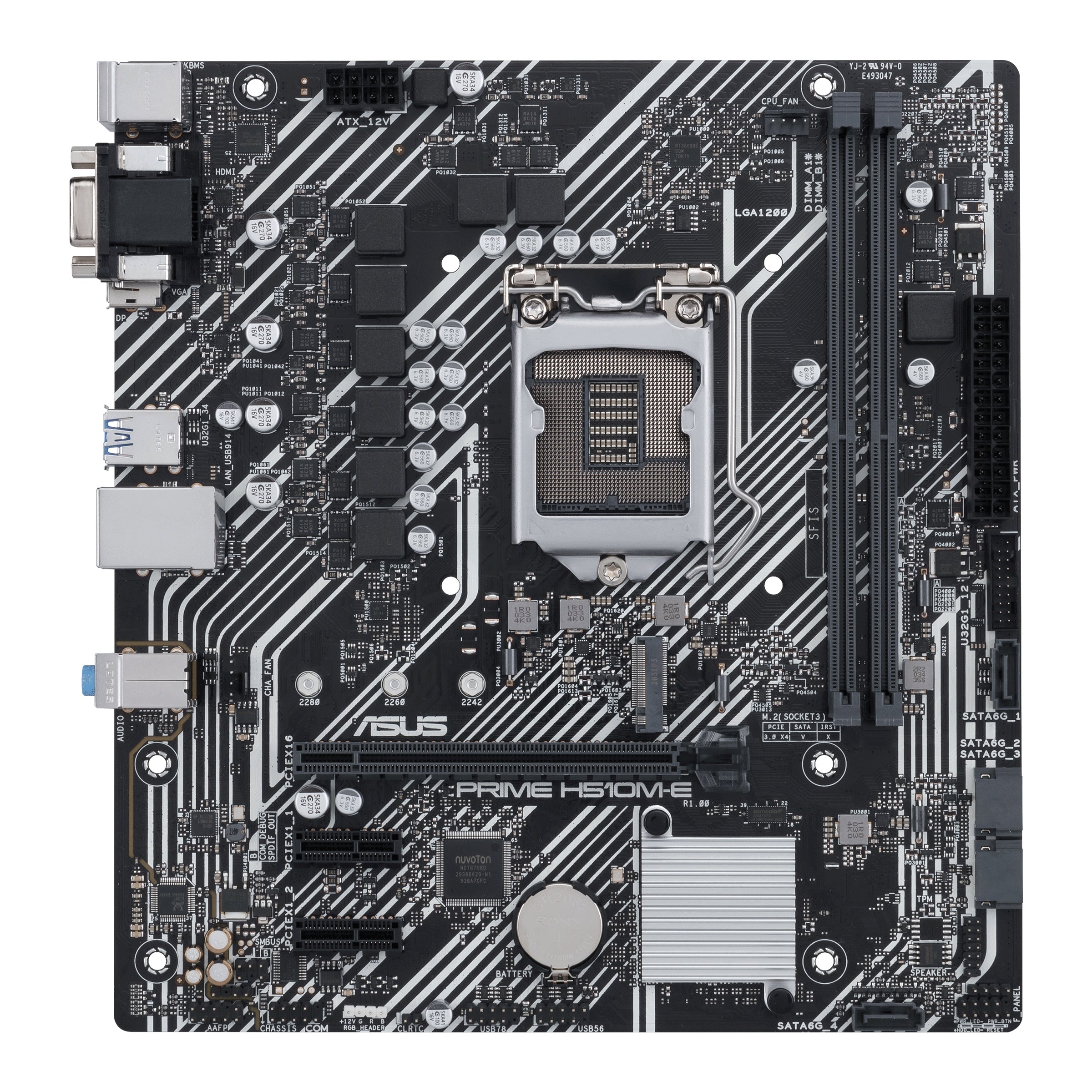 Motherboard Asus H510M-E Intel Lga 1200 Micro Atx