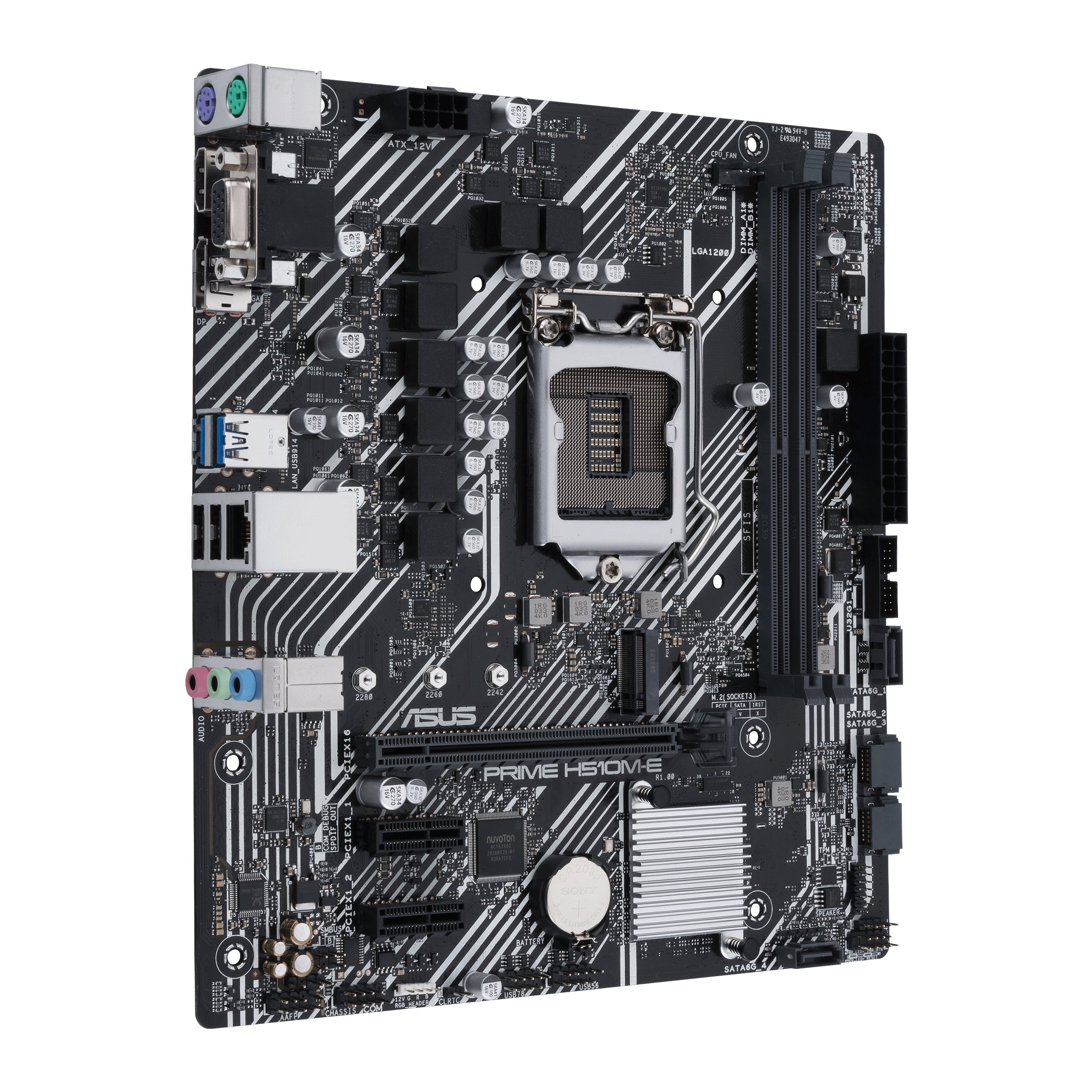 Motherboard Asus H510M-E Intel Lga 1200 Micro Atx