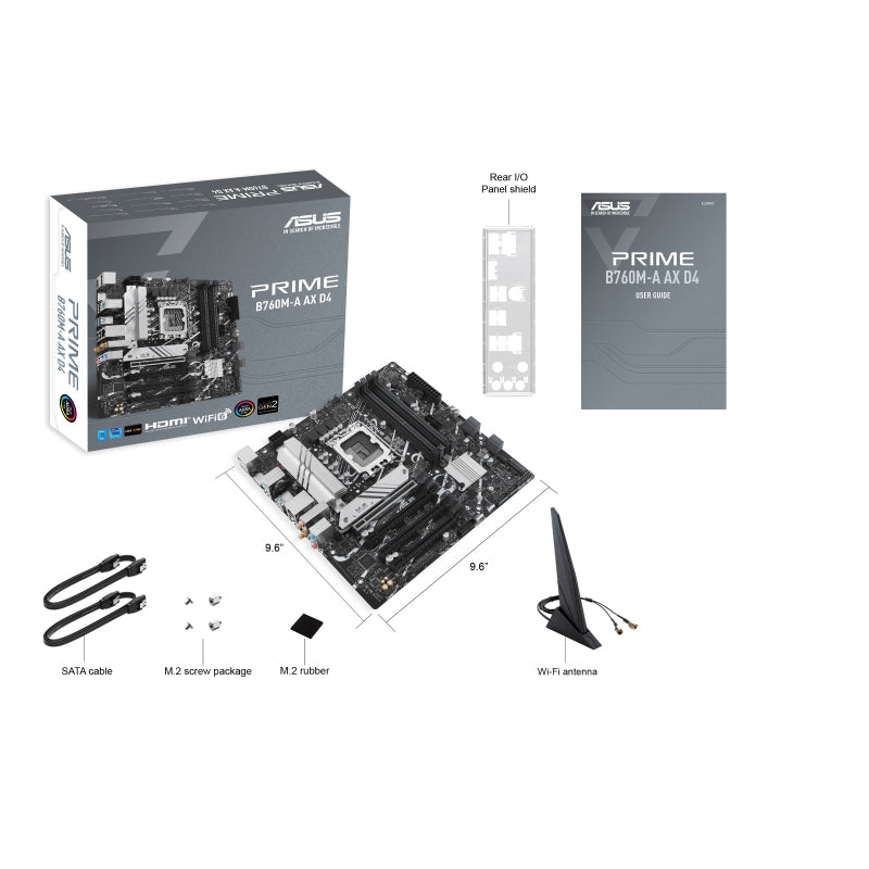 B760Gaming Asus Prime B760M-A Ax D4 Mb