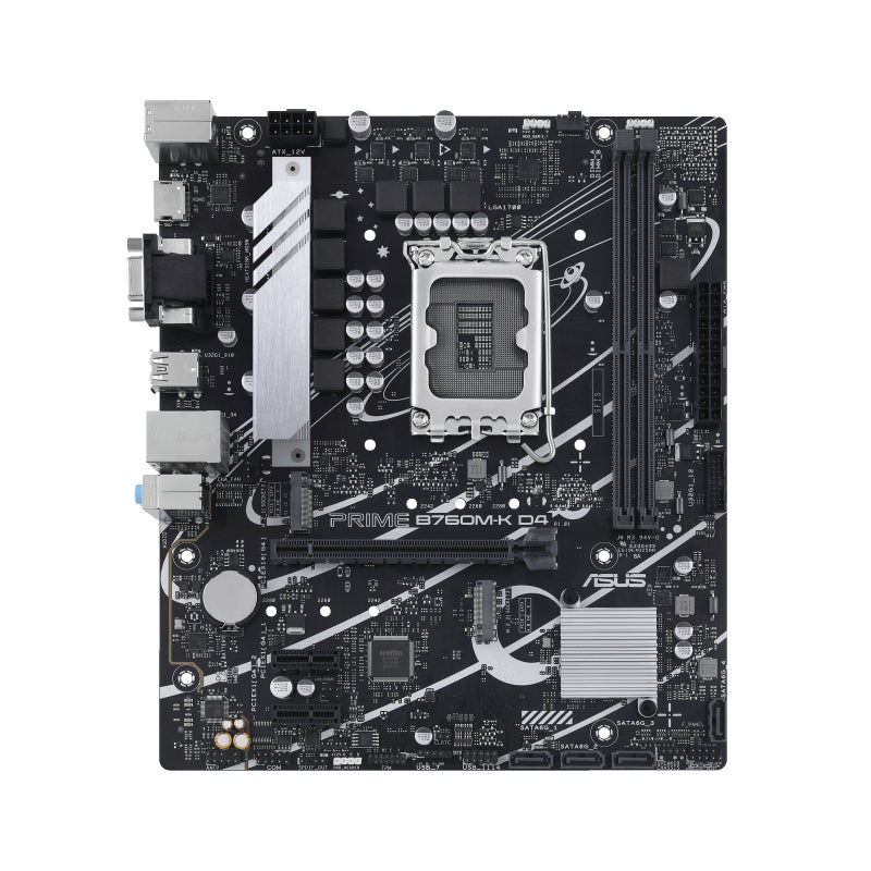 Motherboard Gaming Asus Prime B760M-K D4 Mb