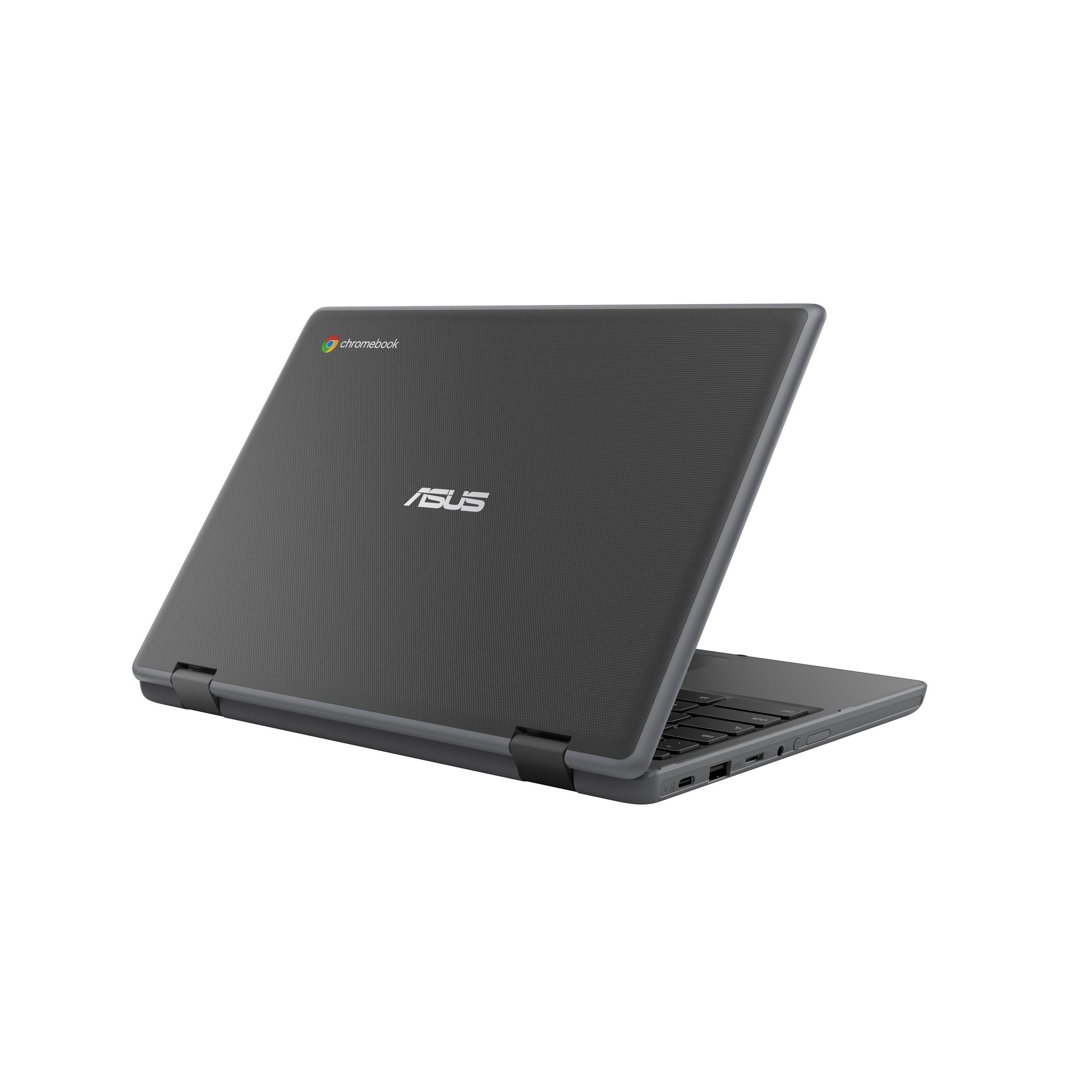 Laptop Asus Business Cr1100Fka-Cel4G64S-C1 Computadora Portátil Chromebook Flip 90Nx03E1-M002A0 Darkgrey 11.6Inchhd Touch Celeron N4500 64G Emmc