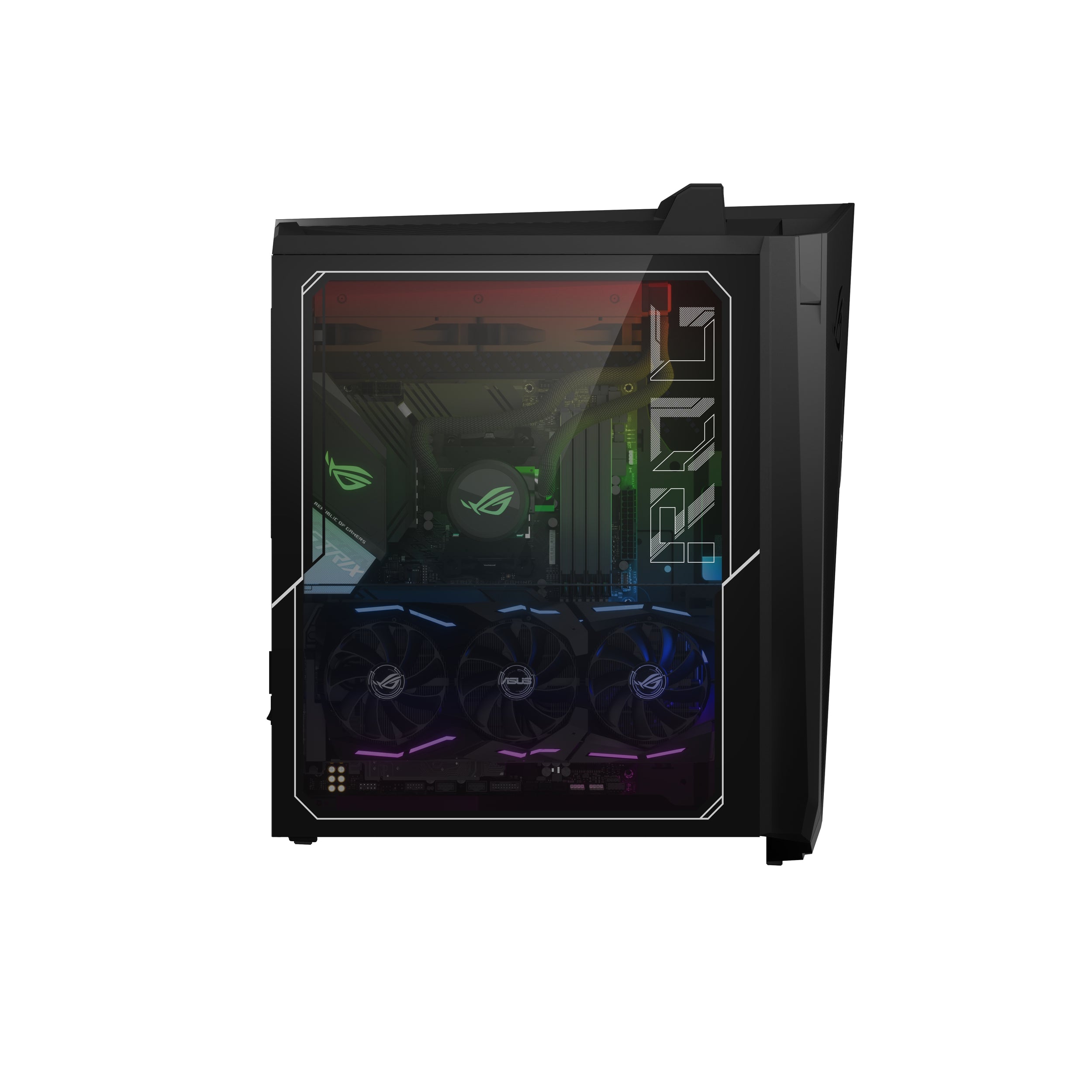 Computadora De Escritorio Asus G35Dx-R732G512-H1 Rog Strix Ga35 90Pd02W1-M001R0 Star Black Win11H Amd Ryzen 5800X Rtx3070 32Gb 512Gb Ssd