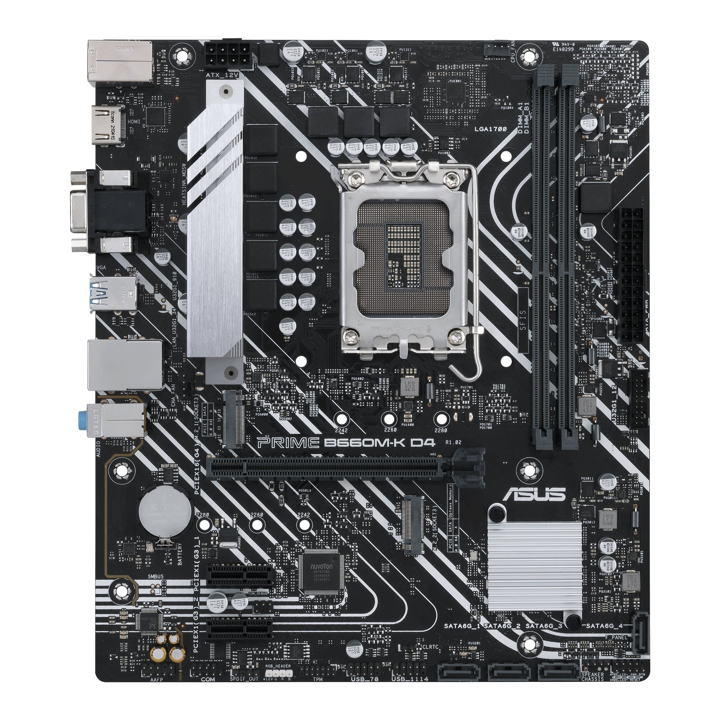 Motherbords Asus B660M Mb Prime B660M-K D4