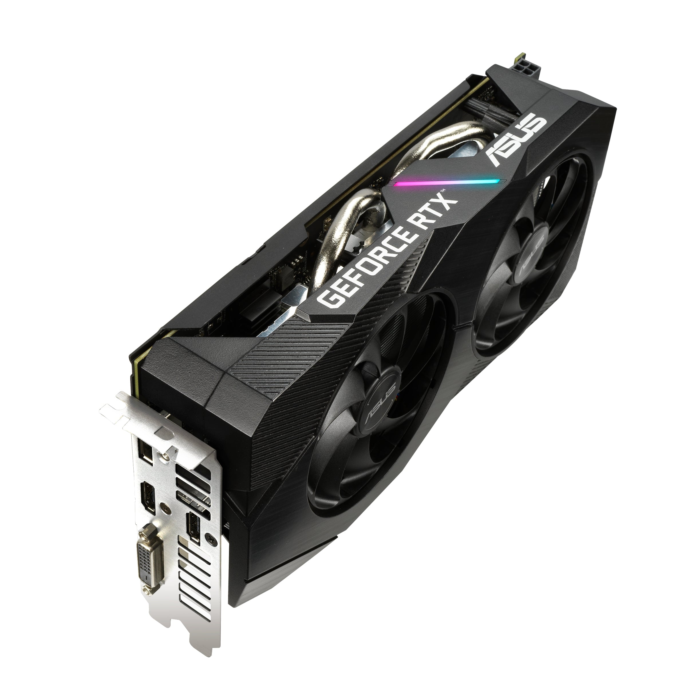 Tarjeta De Video Asus Dual-Rtx2060-O12G-Evo 12Gb Gddr6 Hdmi/Dp/Dvi