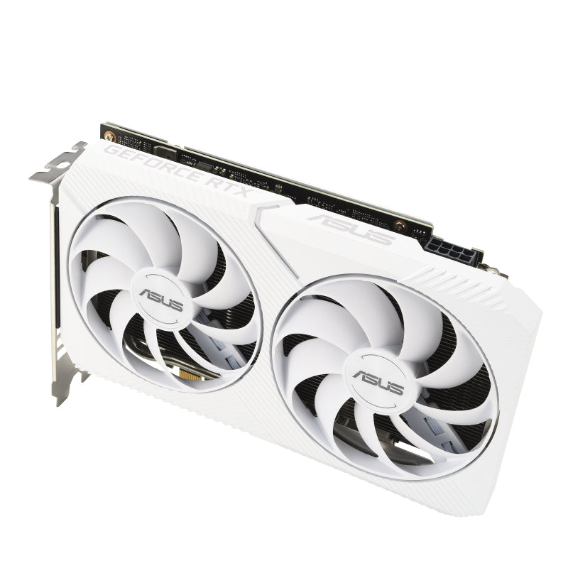 Tarjeta De Video Asus Dual-Rtx3060-O8G-White Oc 8Gb/Gddr6/Hdmi/Dp