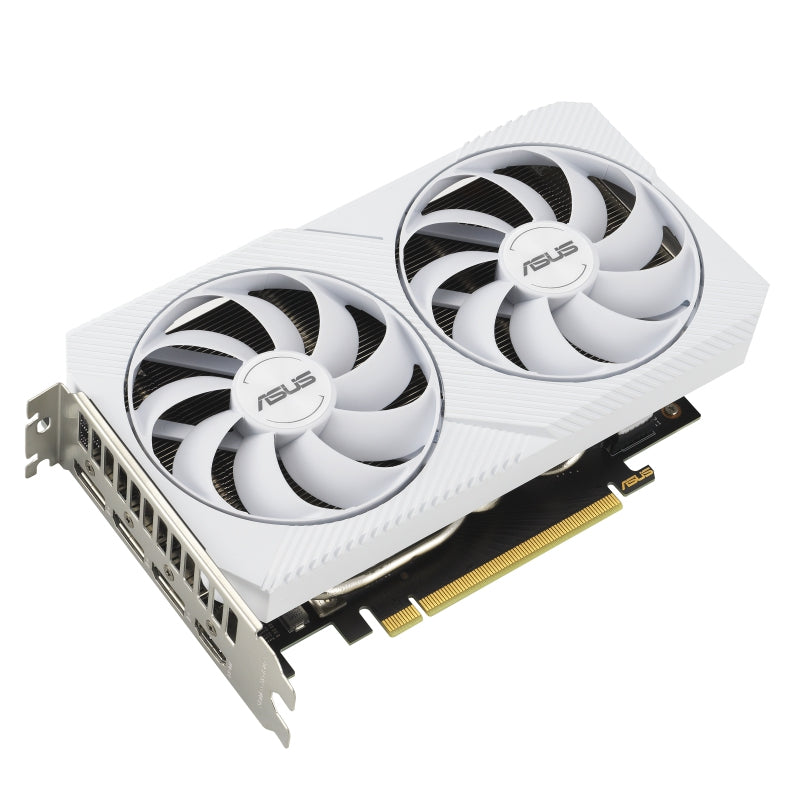 Tarjeta De Video Asus Dual-Rtx3060-O8G-White Oc 8Gb/Gddr6/Hdmi/Dp