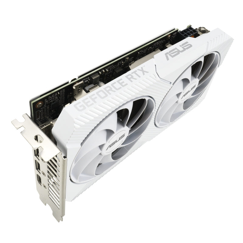 Tarjeta De Video Asus Dual-Rtx3060-O8G-White Oc 8Gb/Gddr6/Hdmi/Dp