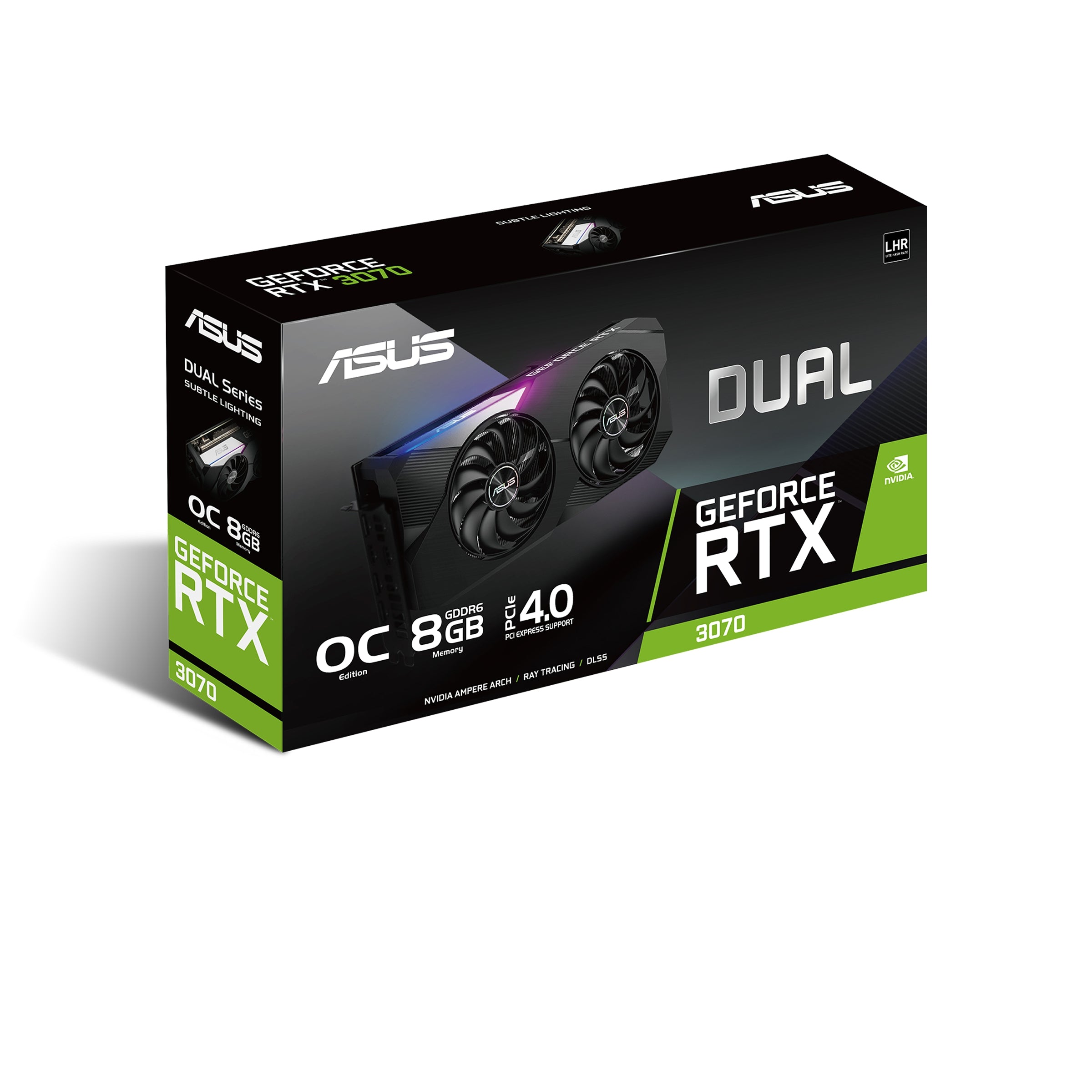 Tarjeta De Video Asus Dual-Rtx3070-O8G-V2 Nvidia Geforce Gb Gddr6 Pci Express 4.0