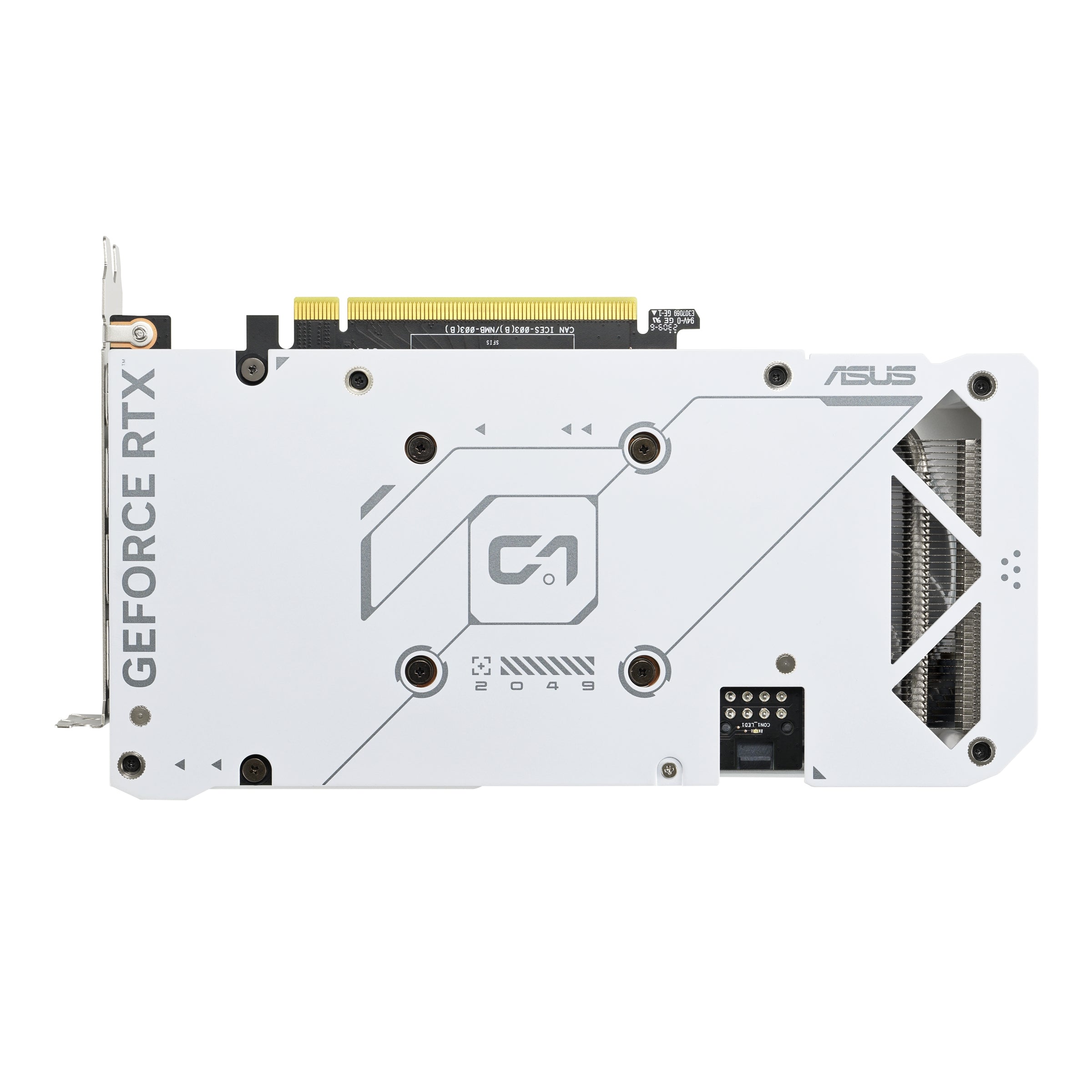 Tarjeta De Video Asus Dual-Rtx4060Ti-O8G-White Oc 8Gb Gddr6/Hdmi/Dp