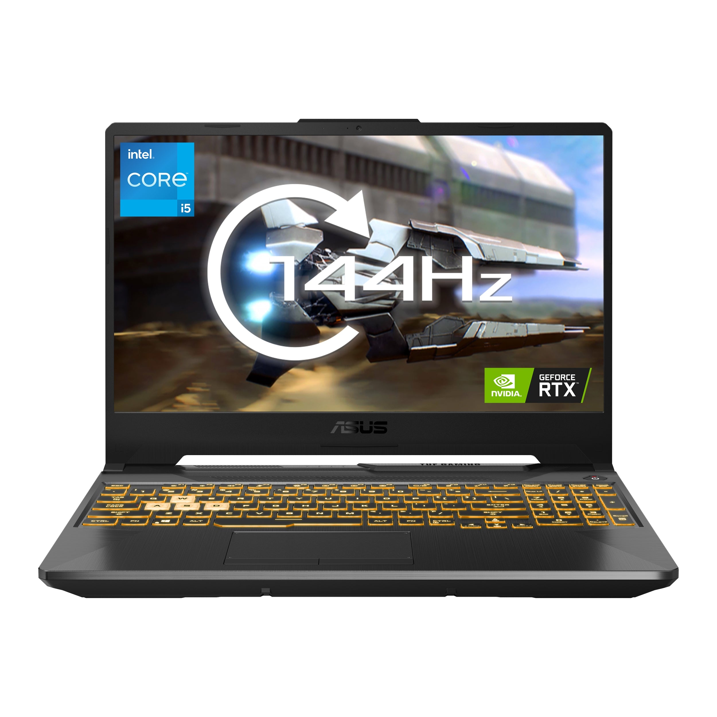 Laptop Asus Fx506Hcb-Hn1138W Portátil Refurbish Tuf Gaming F15 90Nr0723-M00Bv0 Eclipse Gray Intel Core I5-11400H Rtx3050 15.6-Inch Fhd 8Gb 512Gb Ssd