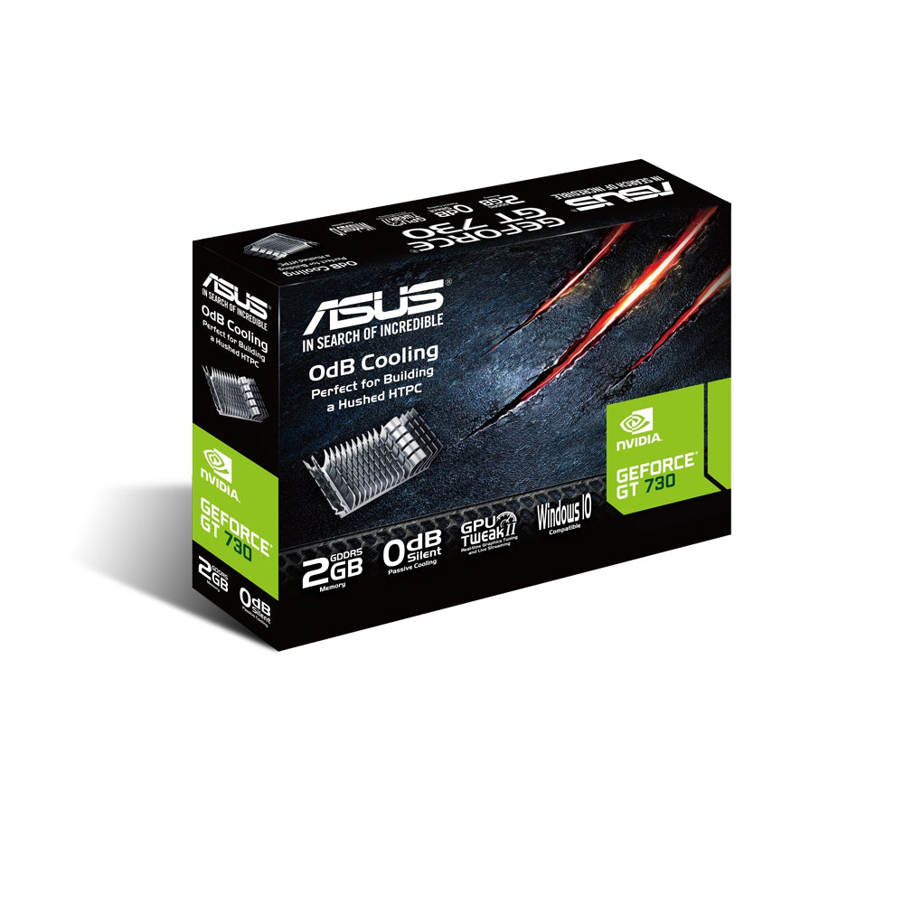 Tarjeta De Video Asus Gt730-Sl-2Gd5-Brk Nvidia Geforce 2Gb Gddr5