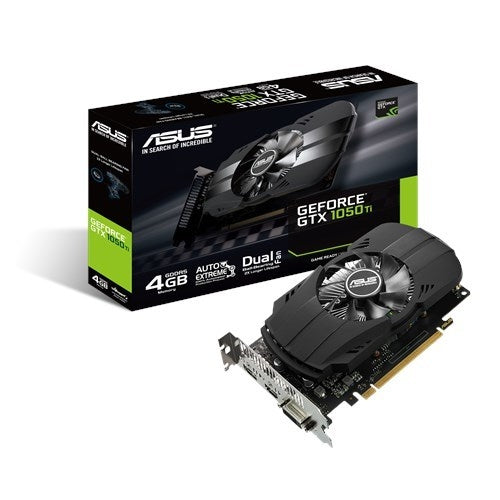 Tarjeta De Video Asus Ph-Gtx1050Ti-4G Nvidia Geforce Gddr5 128 Bit Pci Express 3.0