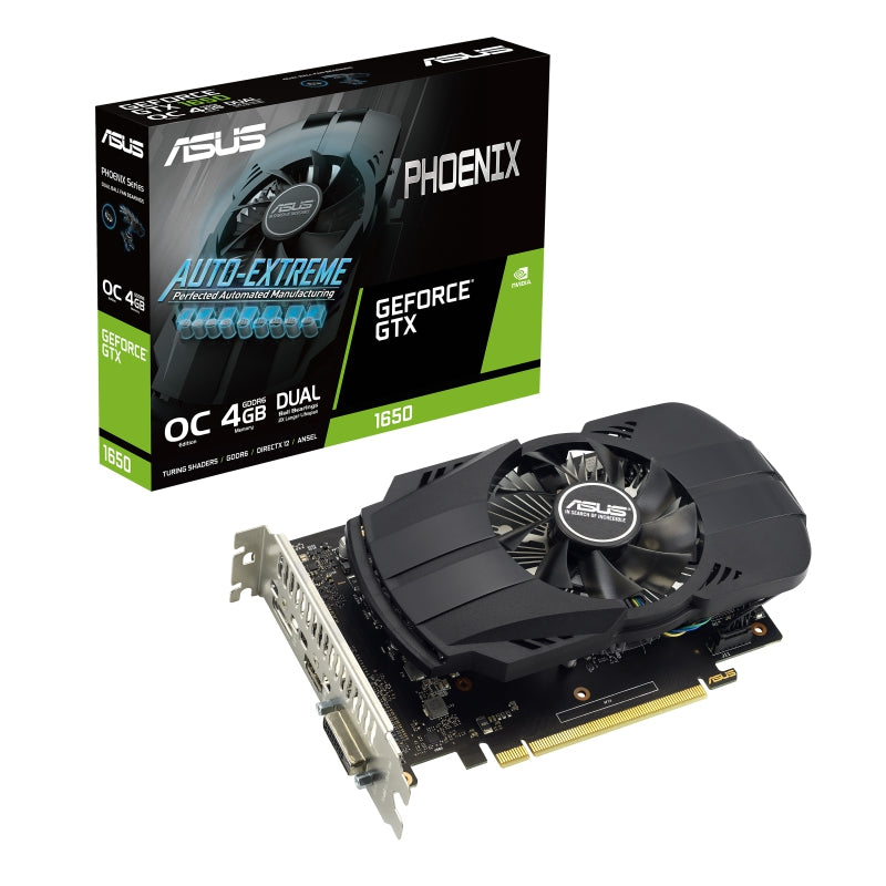 Tarjeta De Video Asus Ph-Gtx1650-O4Gd6-P-Evo Gddr6 4Gb Dvi/Hdmi