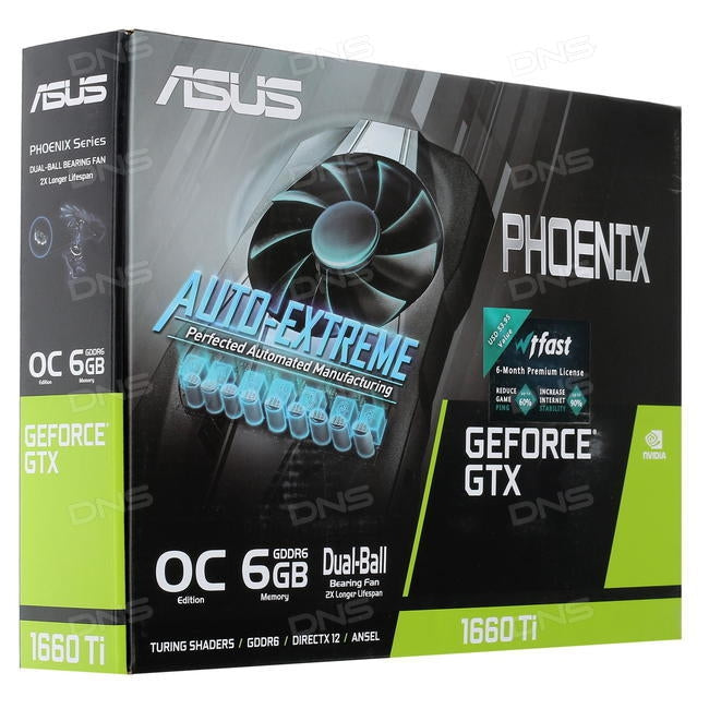 Tarjeta De Video Asus Ph-Gtx1660-O6G Gtx 1660 Oc 6Gb Gddr5