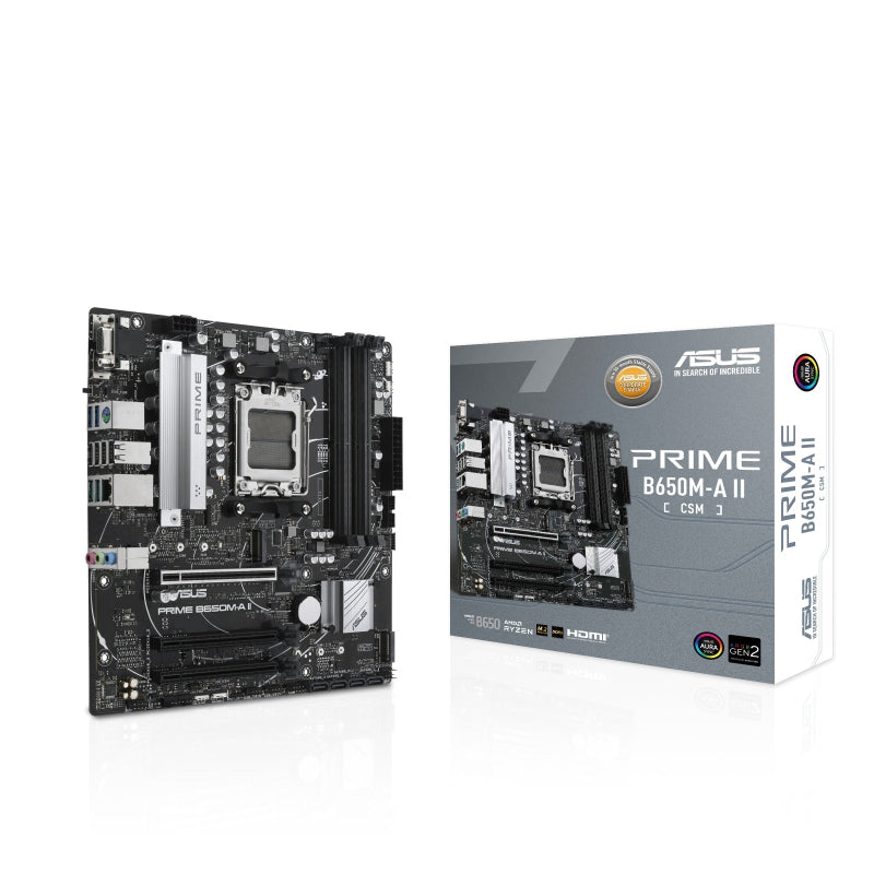 Tarjeta Madre Asus Prime B650M-A Ii-Csm Am5/Ddr5/Matx/Hdmi/Dp/Vga