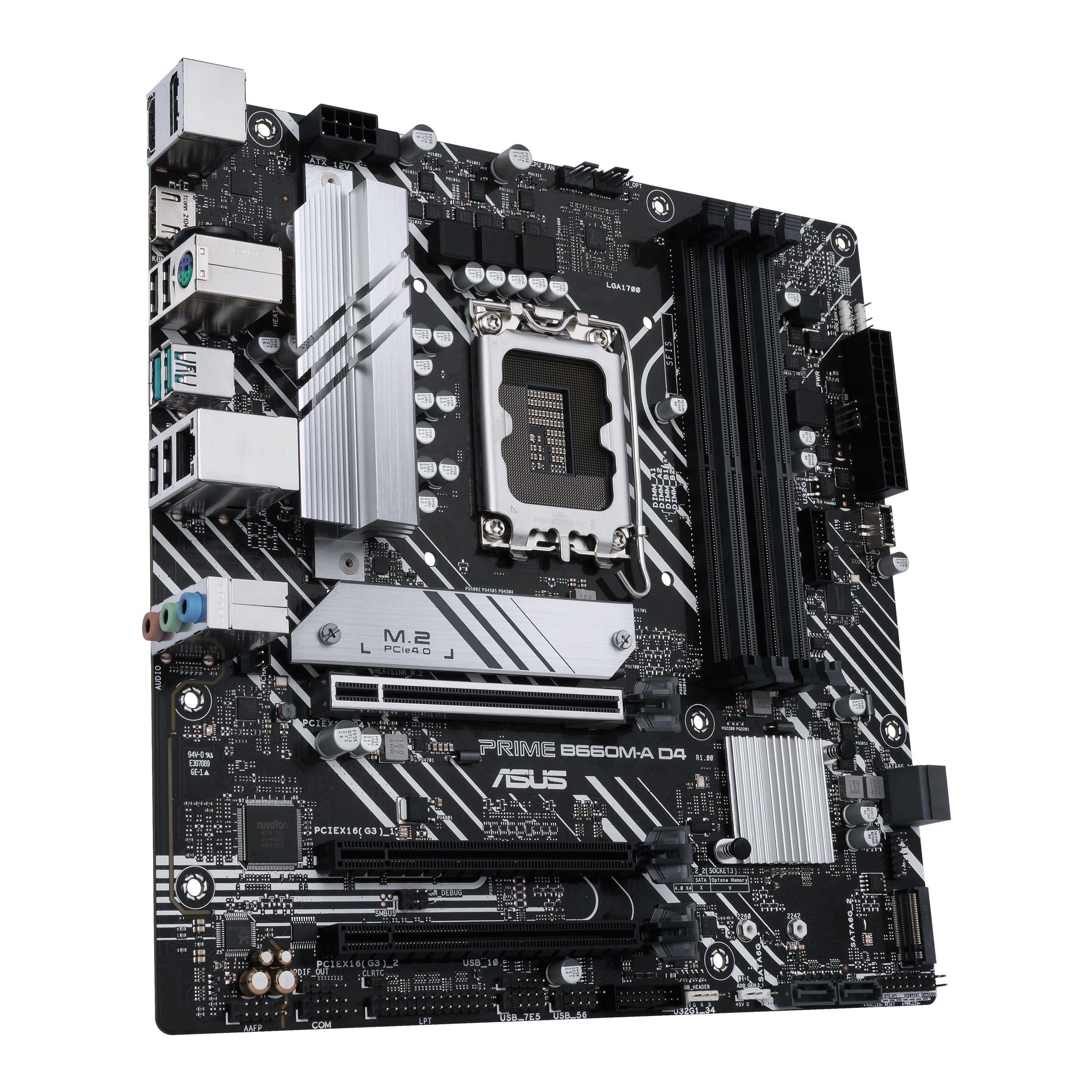 Motherboard Asus Prime B660M-A D4 Ddr5 Intel Lga1700 Atx