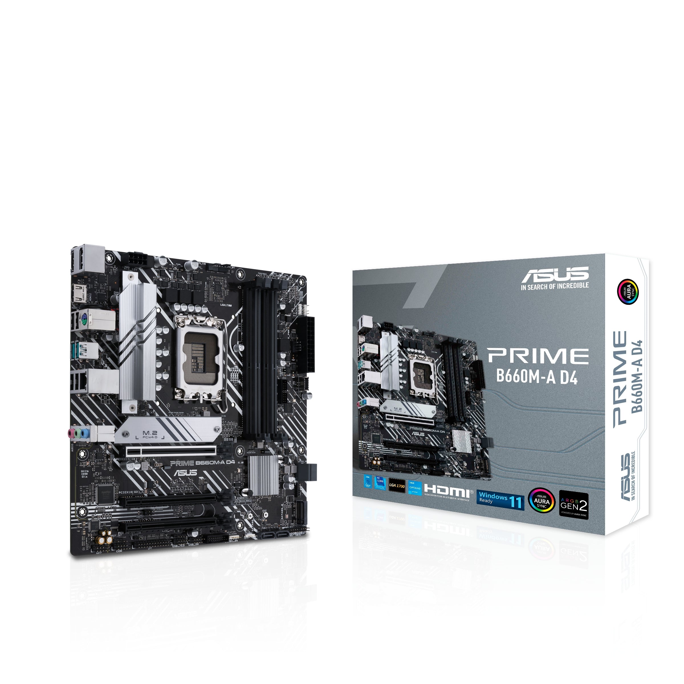 Motherboard Asus Prime B660M-A D4 Ddr5 Intel Lga1700 Atx