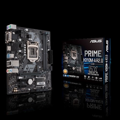 Tarjeta Madre Asus Prime H310M-A R2.0/Csm 1151 Ddr4 Hdmi Vga Dvi