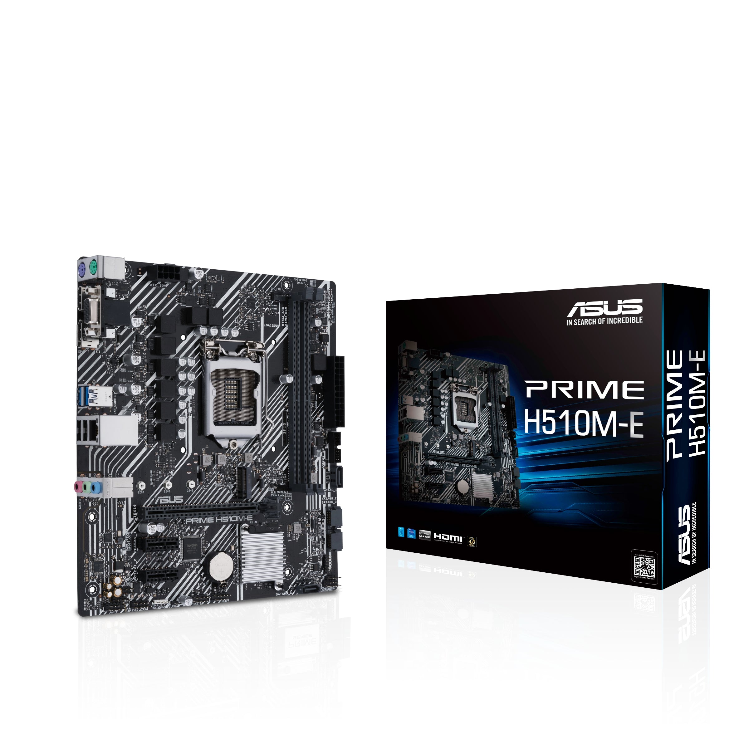 Tarjeta Madre Asus Prime H510M-E Lga 1200 10Th/11Yh/Hdmi/Dp