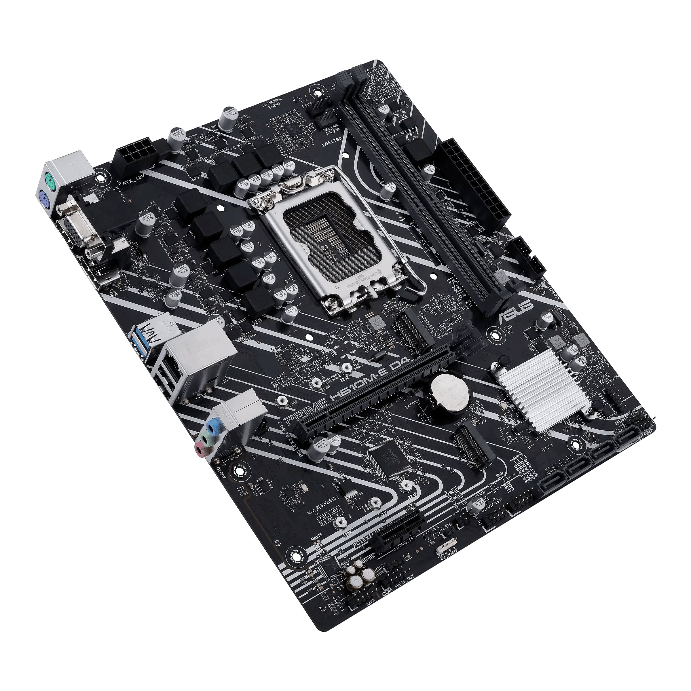 Tarjeta Madre Asus Prime H610M-E D4-Csm 64B/Ddr4/Socket1700