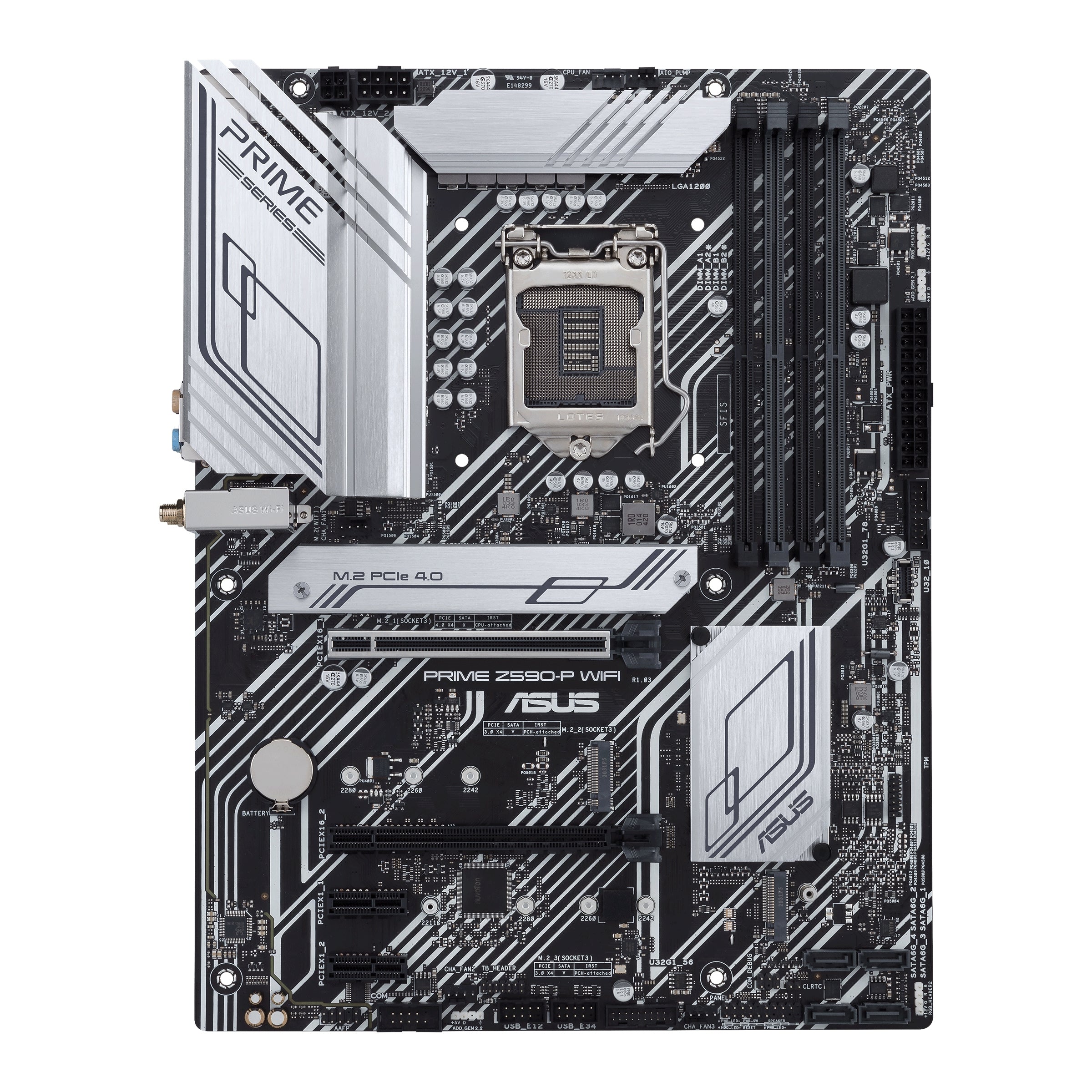 Motherboard Asus Z590-P Intel Lga 1200 Atx