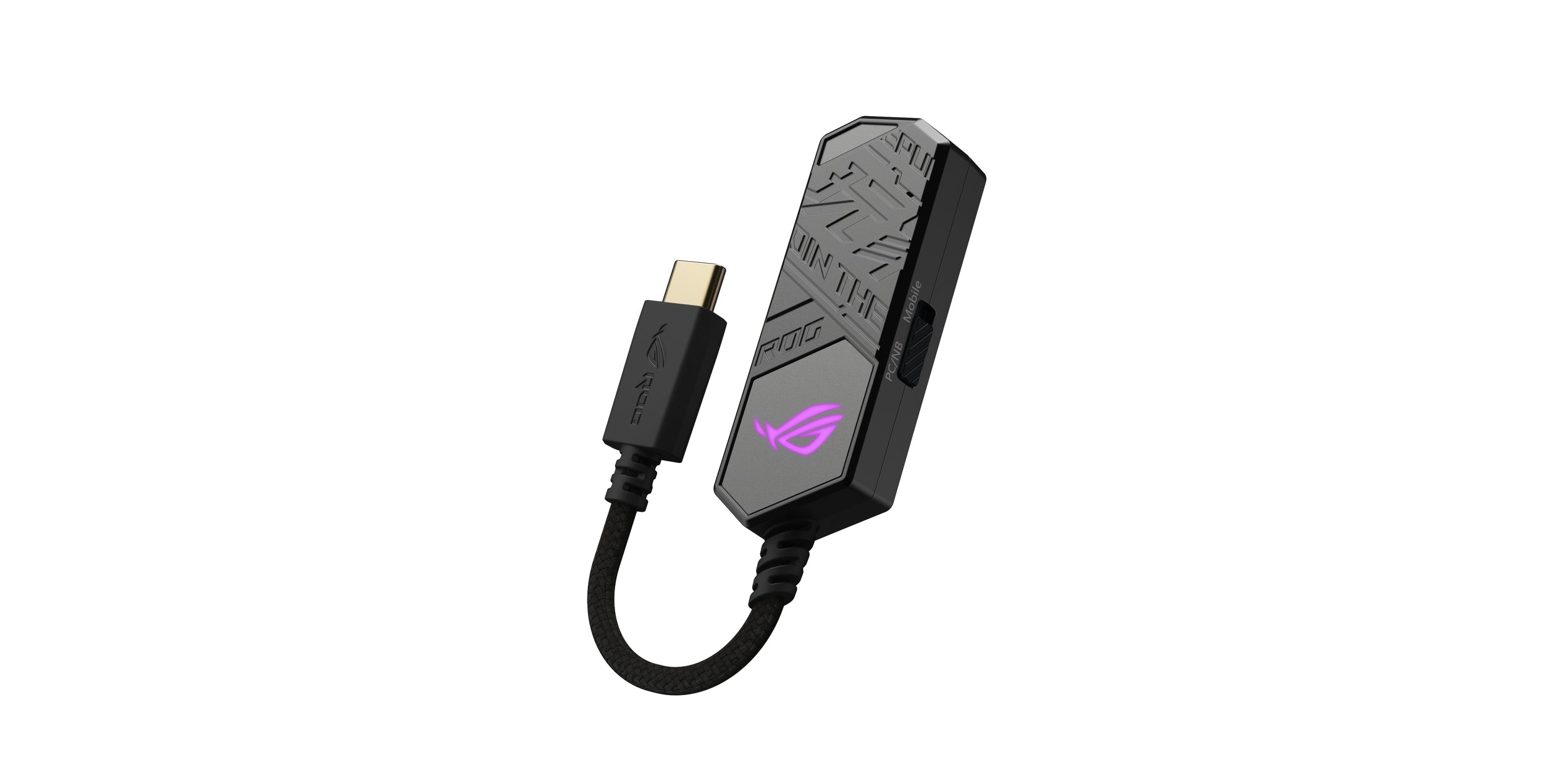 Rog Clavis Asus Conexión Adaptador Usb-C Para Juegos De 3.5Mm Con Canc(Rog Clavis)