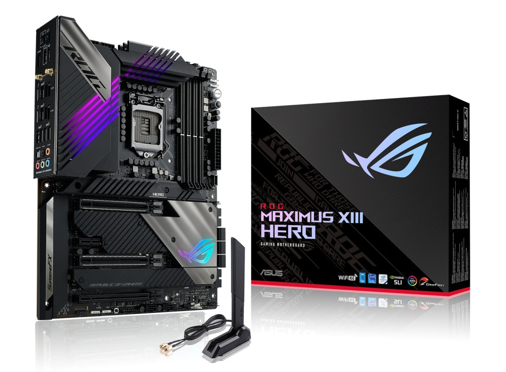 Tarjeta Madre Asus Rog Maximus Xiii Hero Lga 1200/Ddr4/M.2/Wi-Fi 6E